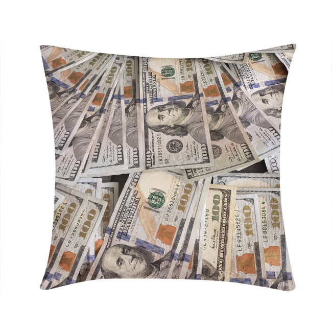 Shopping Goods Mo Money Throw Pillow Case 16 X16 Kin Custom