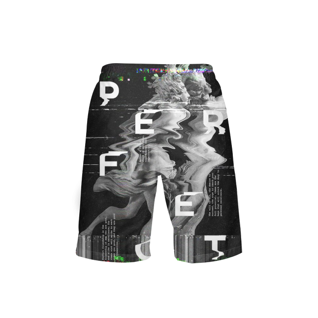 vaporwave swim trunks