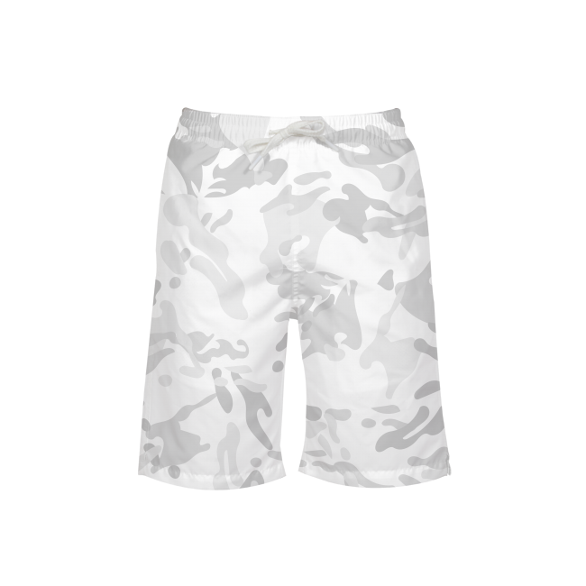 all white swimming trunks