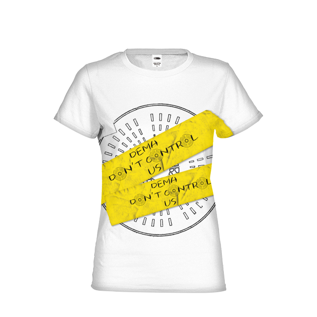 Shopping Goods Dema Don T Control Us Women Kin Custom On Demand Print And Dropship Made Easy kin custom